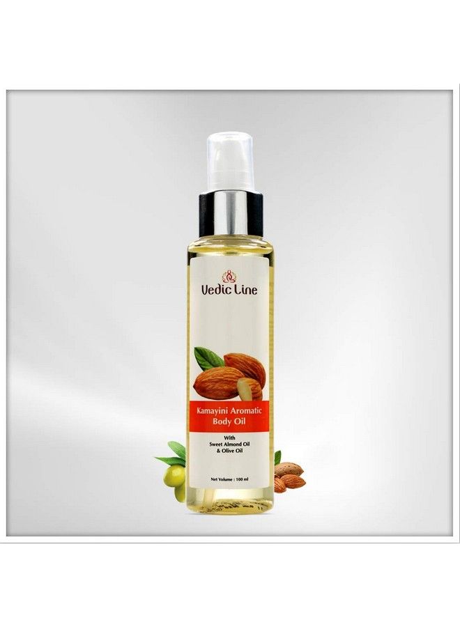 Vedicline Kamayini Aromatic Body Oil Helps To Repair And Renew Skin With Almond Oil Grape Seed Oil Sunflower Oil Reviving And Refreshing Body 100Ml - Image 3
