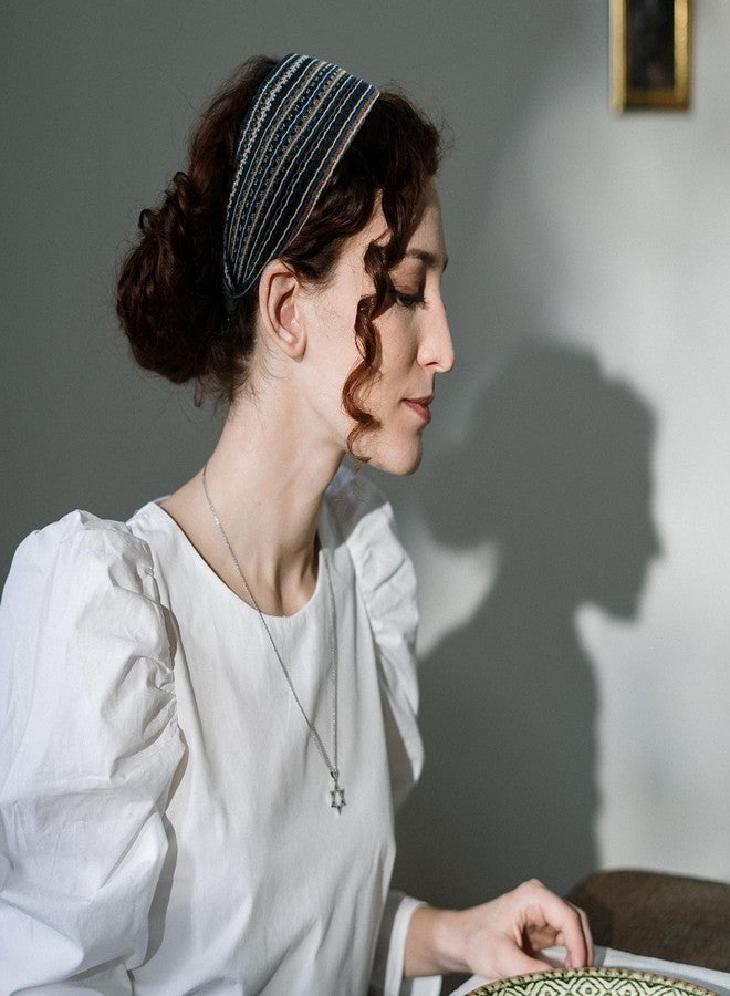 ACO-UINT 4 Pack Wide Headbands for Women, Large Head Bands With Teeth, Non-slip Thick Turban Hairbands, Hair Accessories - Image 4