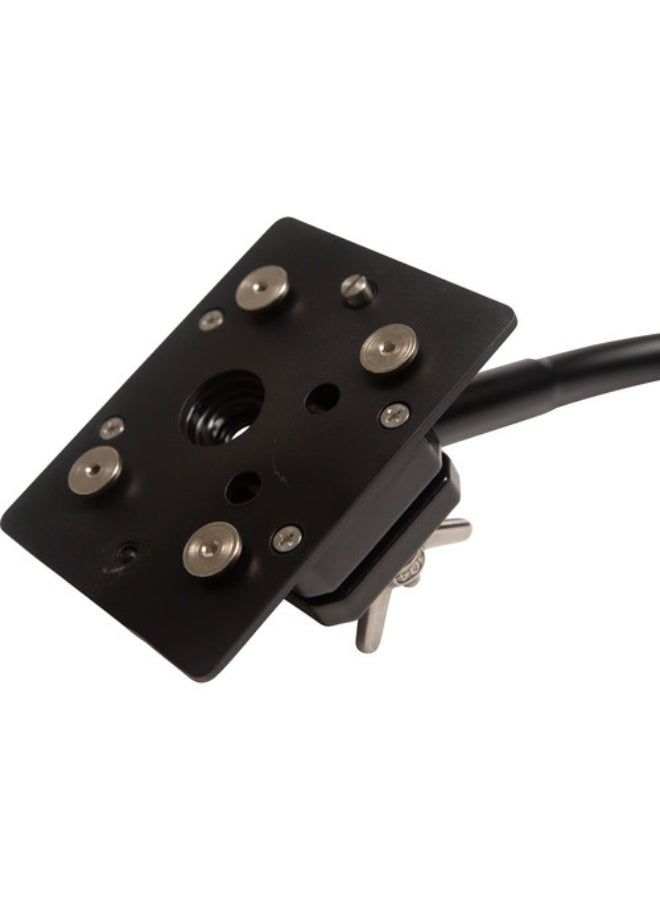 نانليت Nanlite PavoTube Double Bank T12 LED Tube Gooseneck Mount with 5/8" Receiver - Image 3