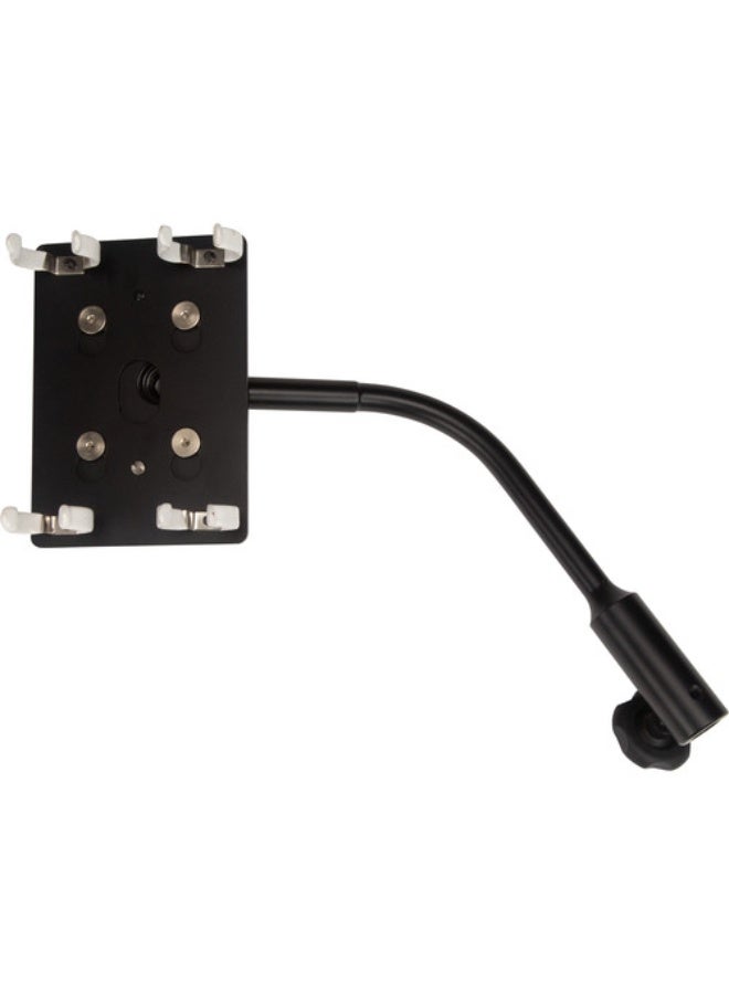 نانليت Nanlite PavoTube Double Bank T12 LED Tube Gooseneck Mount with 5/8" Receiver - Image 2