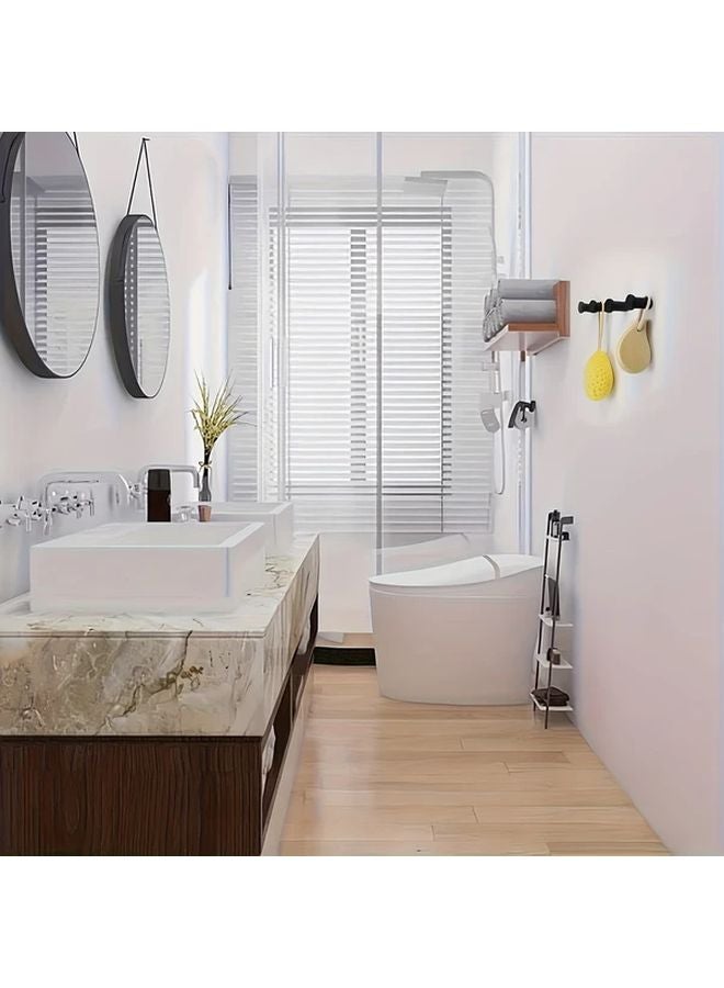 8 قطع خطافات معاطف حمام مودرن معلقة على الحائط بملمس غير لامع للمطبخ وغرفة النوم - Image 5