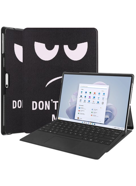 For Microsoft Surface Pro11/10/9 Commercial Tablet Computer Keyboard Leather Case 2024 New-Color:Big Eye ME-Applicable Model:Surface Pro11/10/9