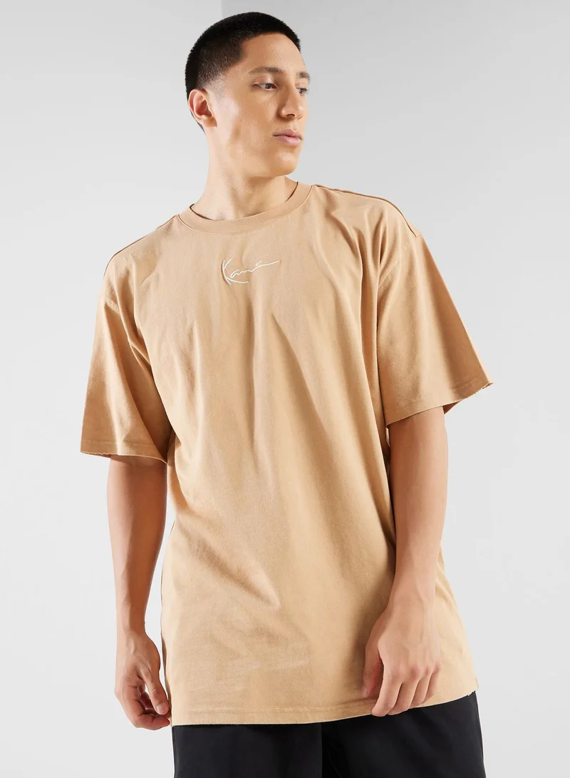 Karl Kani Small Signature Distressed Heavy T-Shirt