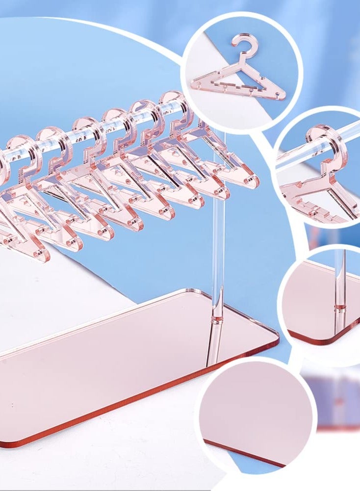 Excefore ٢ مجموعات حامل أقراط أكريليك، عرض مجوهرات أقراط متدلية منظم للتعليق للعرض البيع والمعرض الشخصي - ٢.٣x٤.٦x٥.٩ بوصات - Image 5