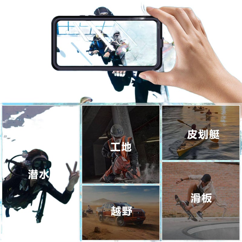LS غطاء واقي بTPU لـ Redmi Note 14 Pro مع مقاوم للصدمات وحماية من السقوط مع مقاوم للصدمات مع تغطية كاملة مع مقاوم للماء باللون أسود من مادة TPU باللون الأسود باللون الأحمر - Image 4