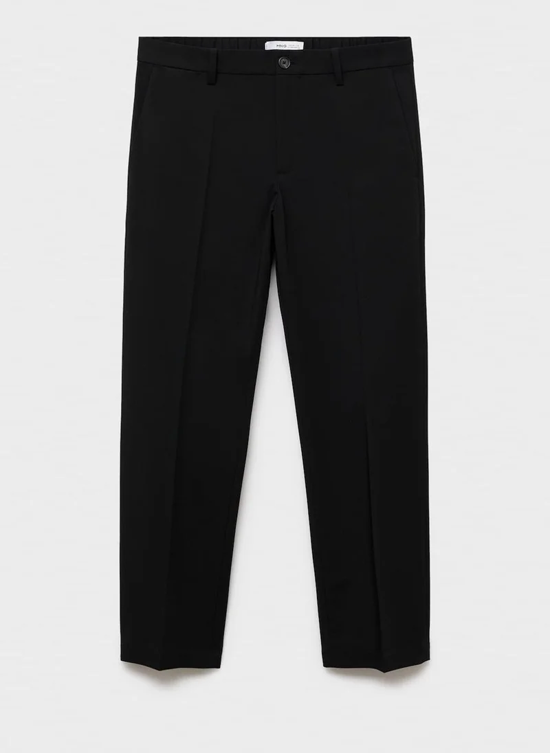 Mango Man Bologna slim-fit comfort-stretch trousers