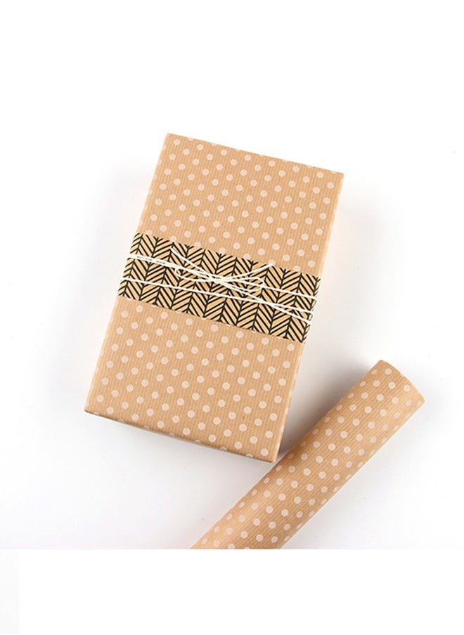 Zeemey 6 Sheets Gift Wrapping Paper With Accessories,Holiday Gift Wrapping Paper,Birthday Gift Box Gift Wrapping DIY, Gift Wrapping Paper for Birthday, Holiday, Wedding, Party,Kids Gift Wrapping (70cmX50cm)  - Image 5