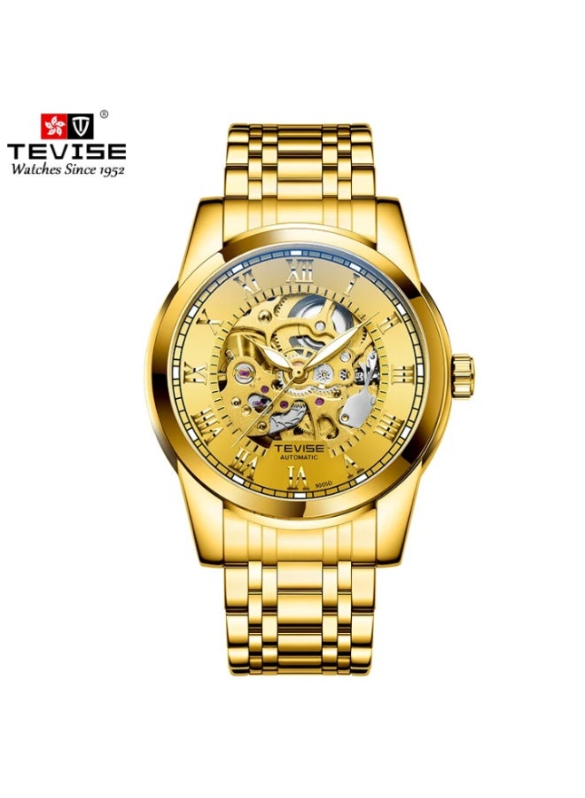 TEVISE Automatic Skeleton Watch Water Proof Watches Men Luxury Brand Automatic Mechanical  Watch - Image 2