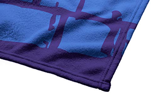 Northwest Youth Comfy Throw Blanket with Sleeves Nickelodeon Teenage Mutant Ninja Turtles, Being Leo, Multi Color - Image 3