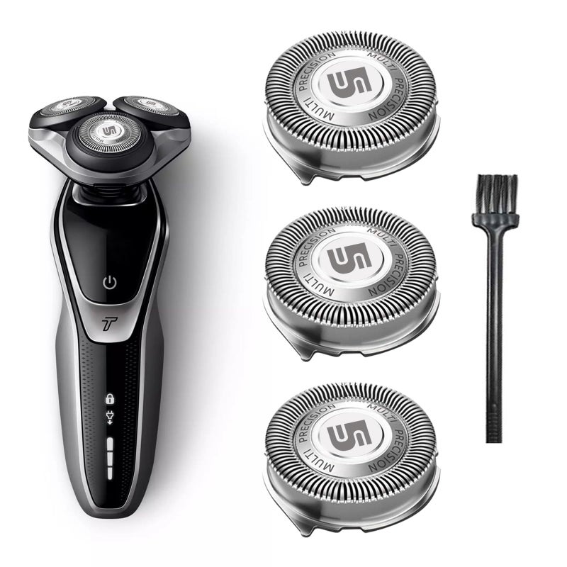 innobeaut Replacement Heads Compatible with Philips Norelco 5000 Series, SH50 Replacement Blades for Philips Norelco SH50 Shavers, HQ8 Head for Norelco 5000 Shaver - Image 1