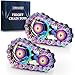 CHESLICR Fidget Spinner Toy for Adults Metal Figette Bike Chain Easter Basket Stuffer for Adult Men Pain Stim ADHD Teen Cool Gadgets Quiet Desk Offices Anxiety Relief Items Stress Tool Sensory Colorful 2pc - Image 2