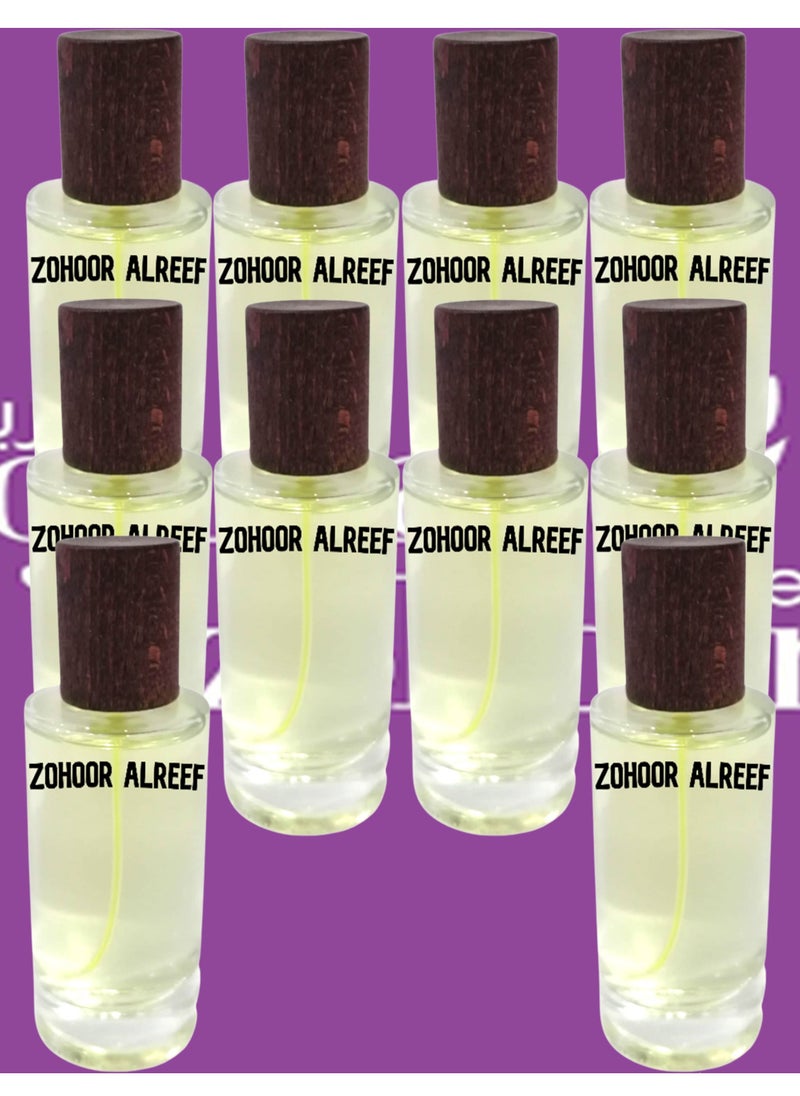 Zohoor alreef 10 Pieces Zohoor Alreef Perfume 50 ml  - Image 1