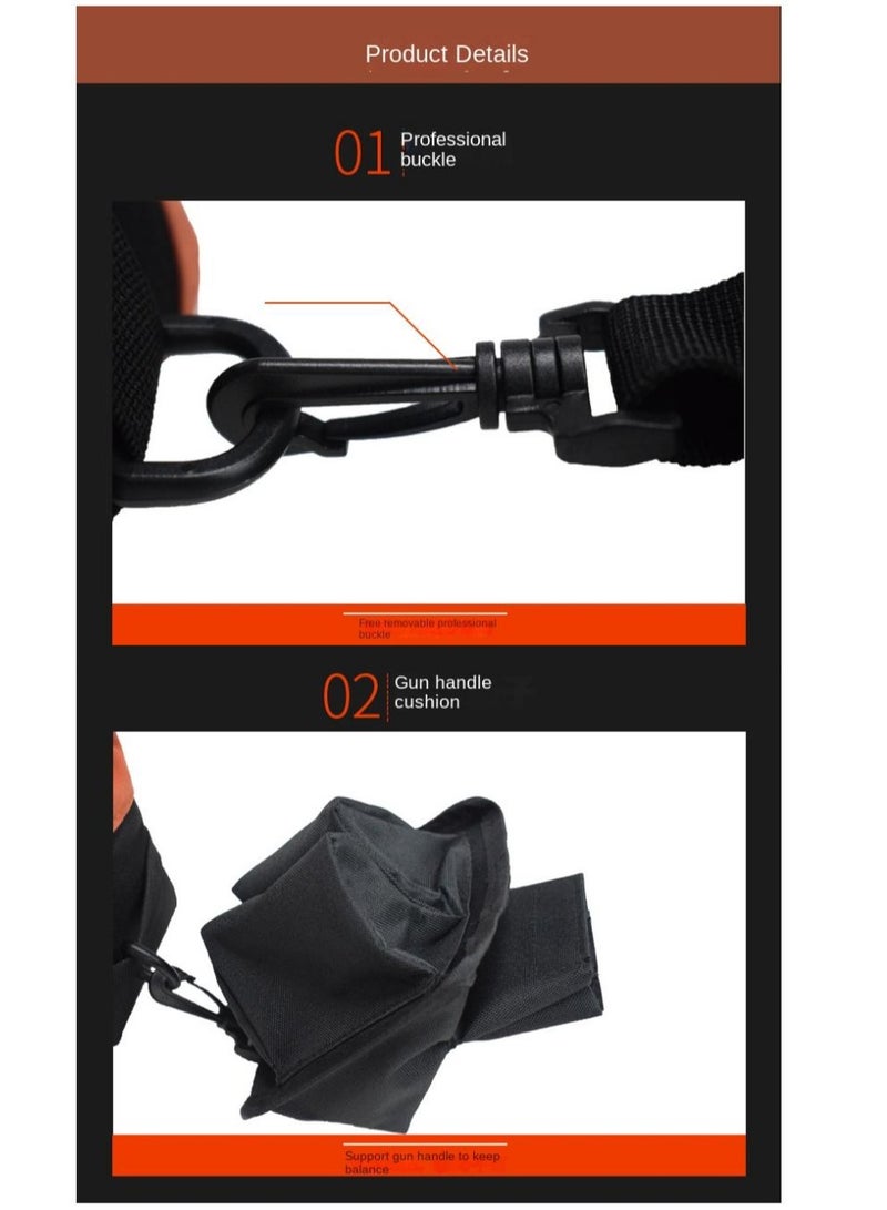 general Outdoor Hunting Shooting Support Sand Bag Target Front Back Cushion Range Stand Army - Image 4