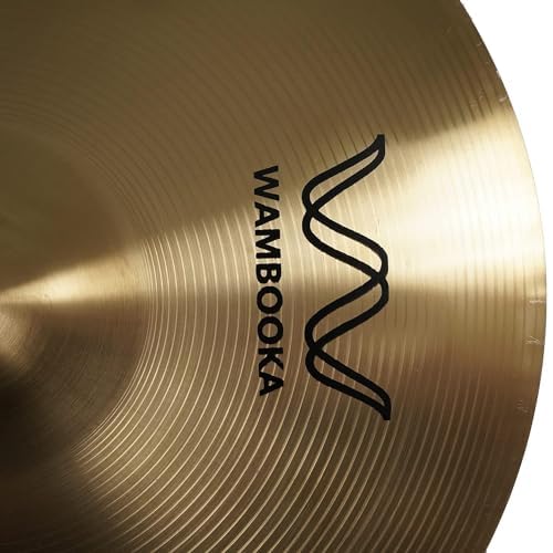 Wambooka Cymbals S Flat Crash 16 Inch (40.6 cm) Traditional Alloy Finish- For Student - Image 2