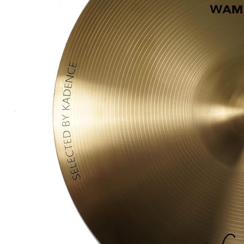 Wambooka Cymbals S Flat Crash 16 Inch (40.6 cm) Traditional Alloy Finish- For Student - Image 3