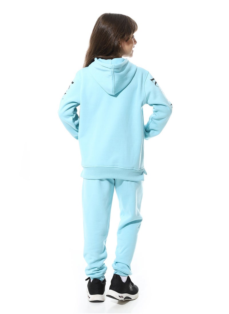Caesar Printed Girls Meleton Training Suit  - Image 4