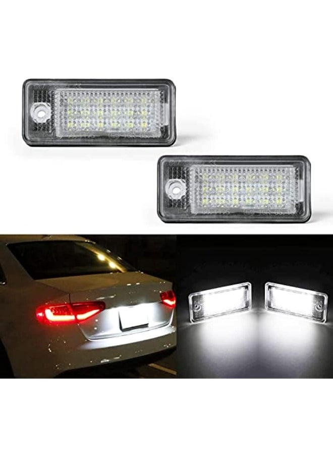 Generic Led Number Plate Light With Can Bus Led Licence Plate Light Pack Of 2 18 X 2835 Smd  - Image 1
