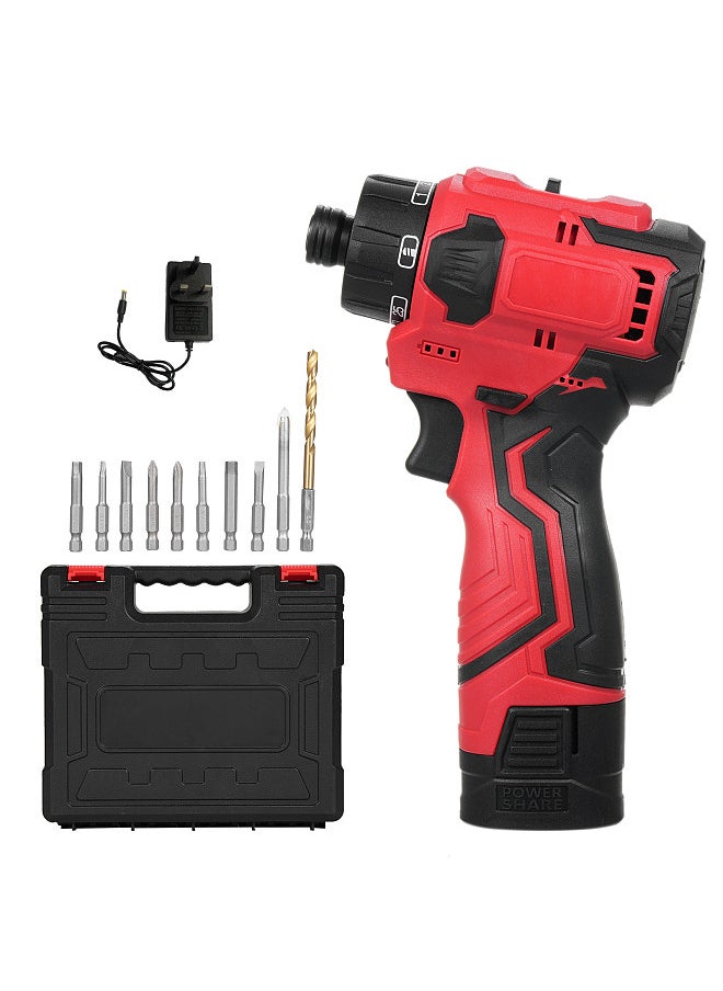 Generic 16.8V Cordless Drill and Impact Driver Set Lithium Screwdriver Torque Adjustable 2 Speed Control Modes Multifunctional Repairing Tool Kit Brushless Motor Electric Screw Driver  - Image 1