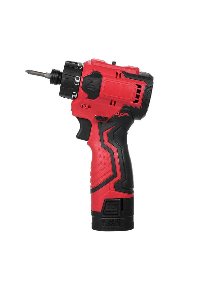 Generic 16.8V Cordless Drill and Impact Driver Set Lithium Screwdriver Torque Adjustable 2 Speed Control Modes Multifunctional Repairing Tool Kit Brushless Motor Electric Screw Driver  - Image 2