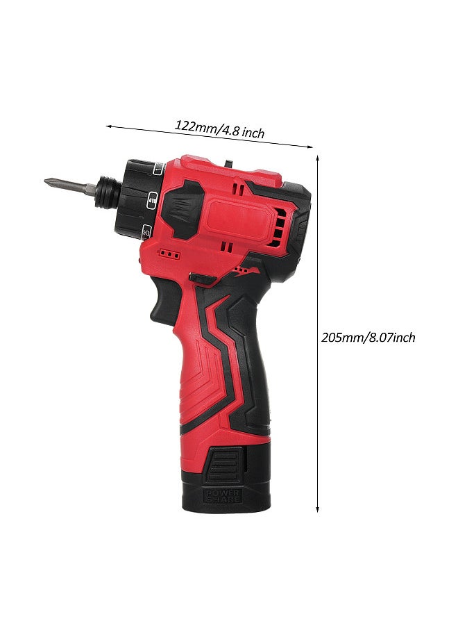 Generic 16.8V Cordless Drill and Impact Driver Set Lithium Screwdriver Torque Adjustable 2 Speed Control Modes Multifunctional Repairing Tool Kit Brushless Motor Electric Screw Driver  - Image 3