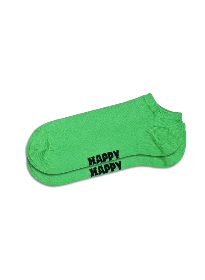 Happy Socks 3-Pack Vinyl Low Socks, Green, S/M - Image 5