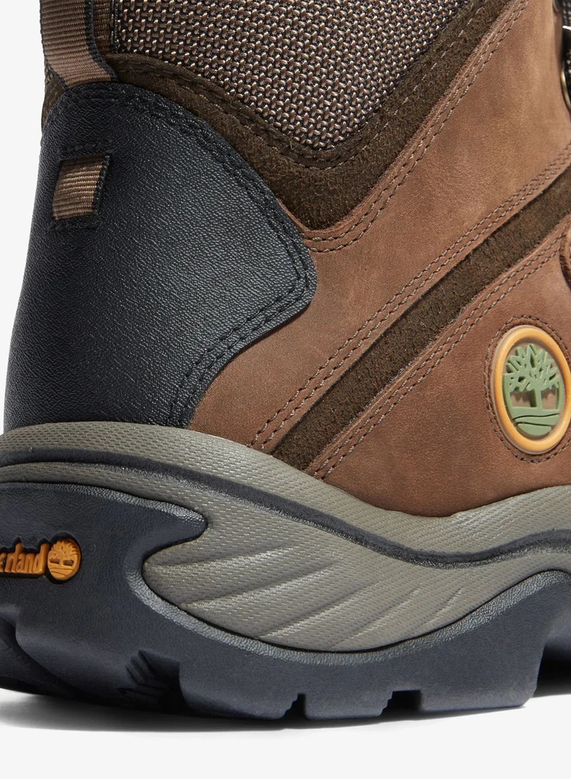 Timberland Brown Men's Ledge Mid Waterproof Hiking Boots for Men | Best Price UAE