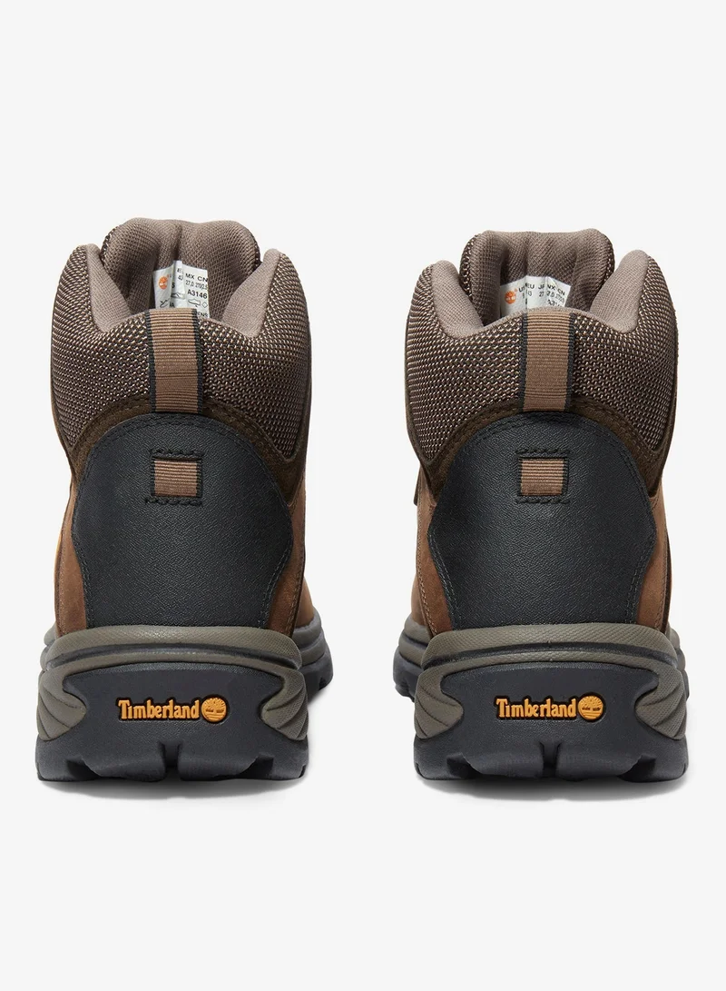 Timberland Brown Men's Ledge Mid Waterproof Hiking Boots for Men | Best Price UAE