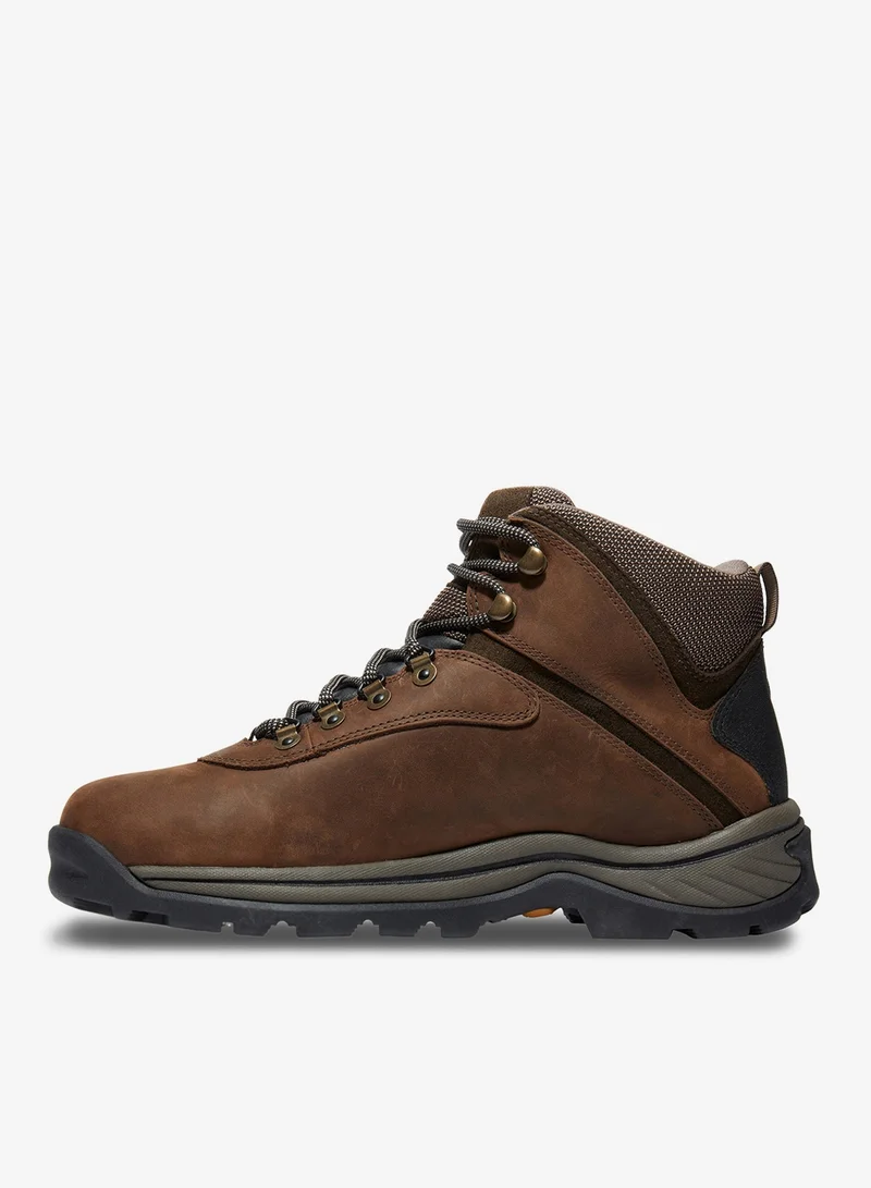 Timberland Brown Men's Ledge Mid Waterproof Hiking Boots for Men | Best Price UAE