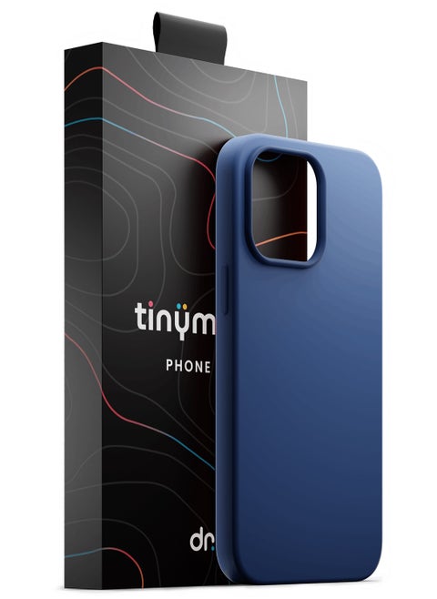 iPhone 14 Pro 6.1 inch Liquid Silk Drip iPhone Case made for iPhone 14 Pro Anti-Drop Shock Absorption, Anti-Scratch, Silky Smooth - Silky Blue
