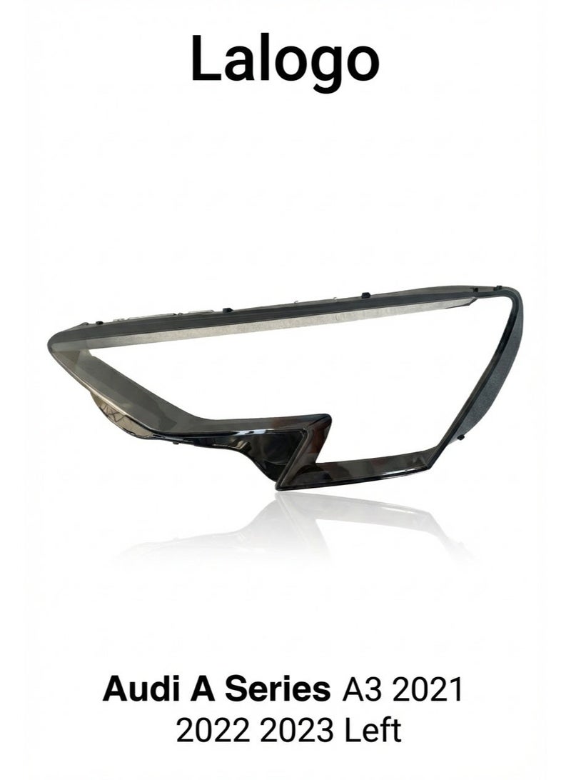Headlight Lens Cover for Audi A Series A3 2021 2022 2023 Left-10101010L