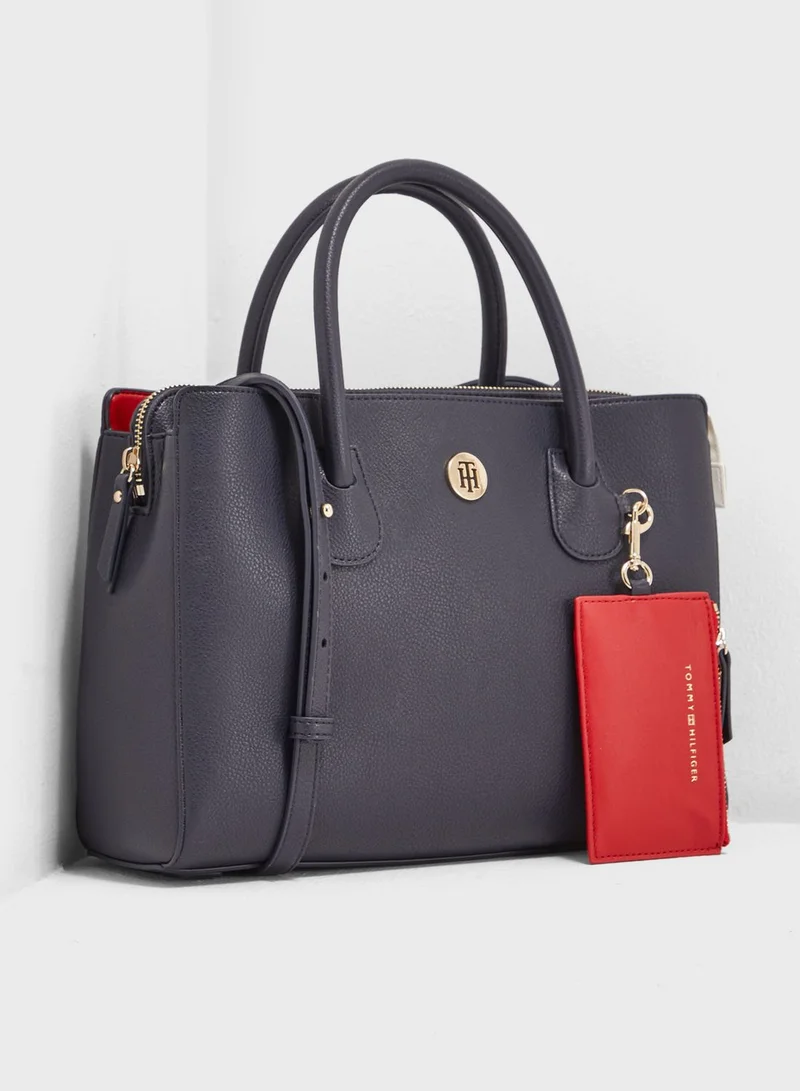 TOMMY HILFIGER Charming Work Satchel