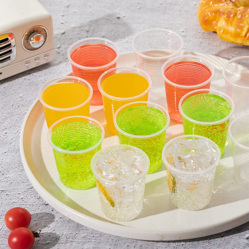 SIUQ 1500 Pack 3 oz Clear Plastic Cups  Disposable Bathroom & Drinking Cups for Tea  Whiskey  Juice  Soda  Coffee - Ideal for Picnic  Travel & Parties - Image 4