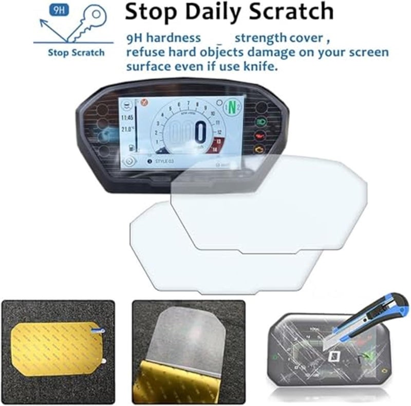 Vuzmode Motorcycle Screen Protector for Triumph - Image 3