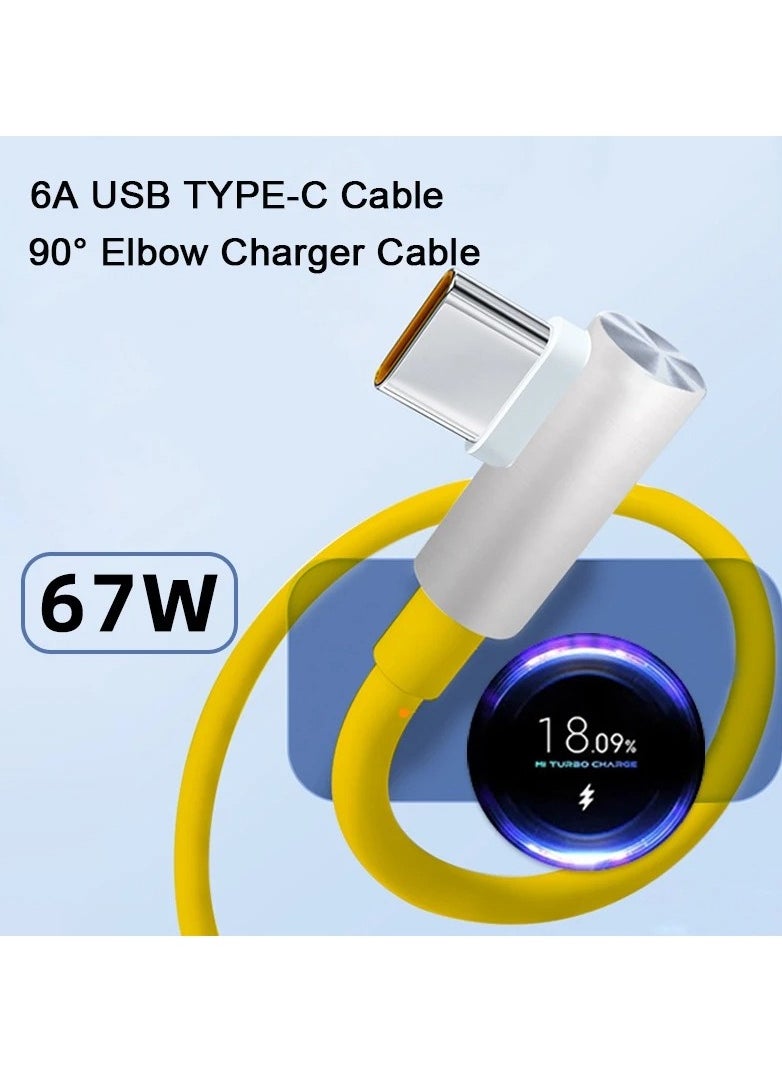 Y&D - Xiaomi Adapter 67W Super Fast Charger For Xiaomi Redmi Note 11 Pro Mi13 12S Ultra Fast Charger 67W Turbo Charge Wall Adapter 6A Type C Cable For Poco X3 X4 Pro Fold2 - Image 1