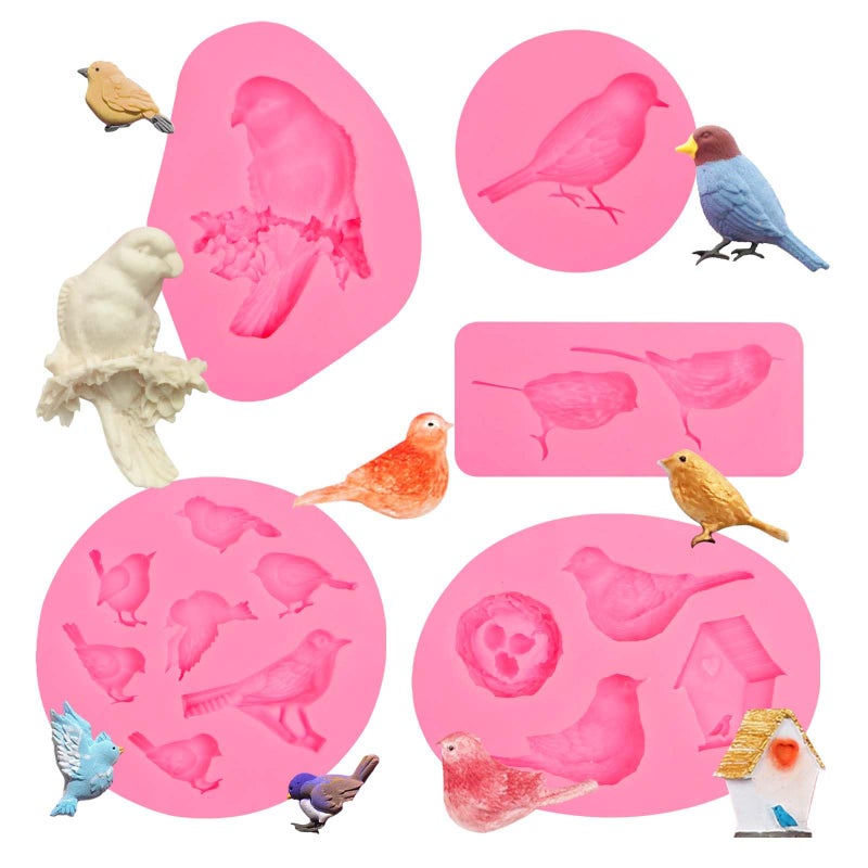 muyulin Birds Mold Silicone Z226 - Image 1