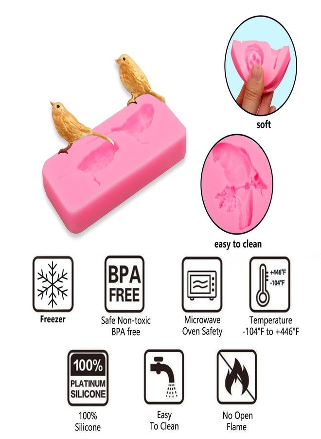 muyulin Birds Mold Silicone Z226 - Image 3