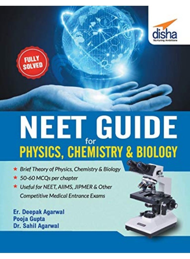 Neet Guide For Physics Chemistry & Biology By Experts, Disha Paperback