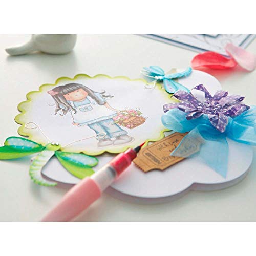 Zig Wink of Stella Glitter Brush Marker Pen 999 Clear - Image 2