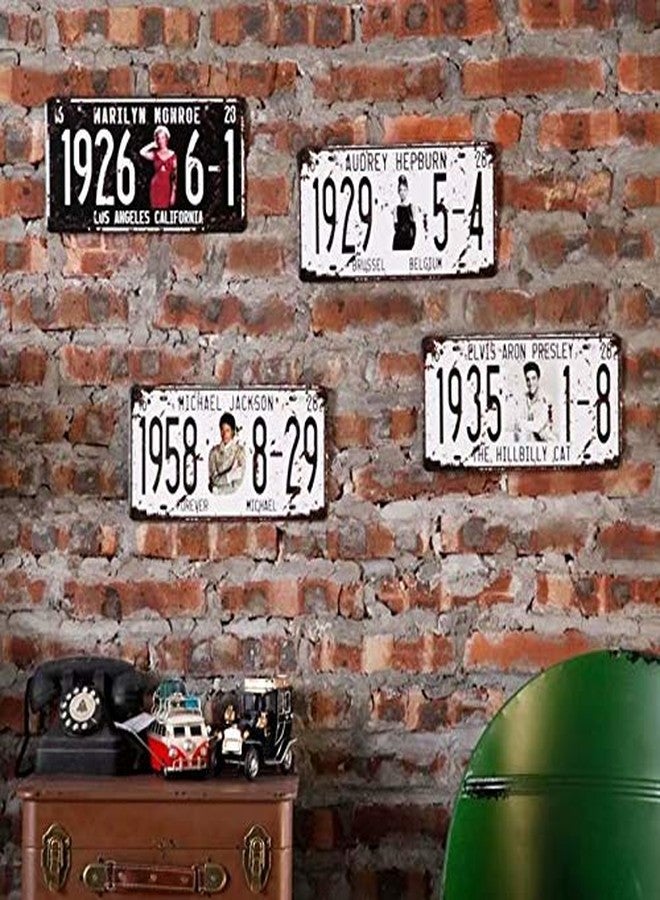 Mvgges لوحة معدنية جديدة من الألومنيوم من Mvgges، تحذير من الأجسام الطائرة المجهولة، ديكور داخلي وخارجي، مقاس 12 بوصة × 8 بوصة - Image 4