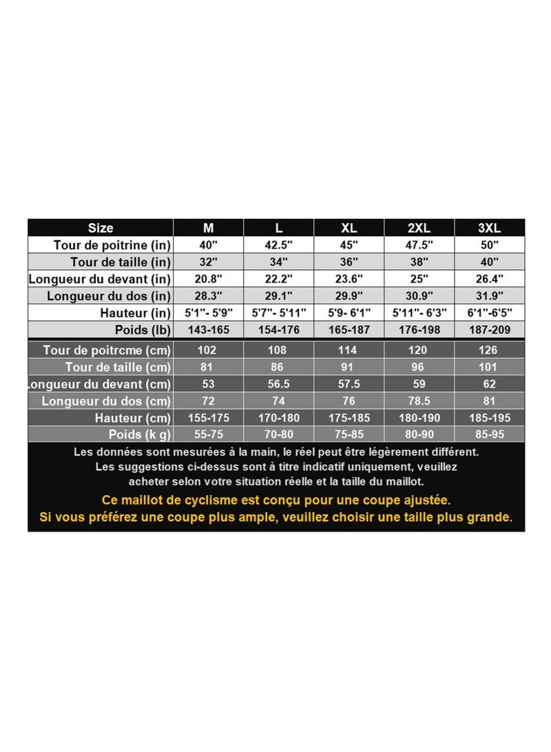 KUYING Men's Outdoor Cycling Suit Off-road Road Mountain Bike Cycling Suit - Image 3