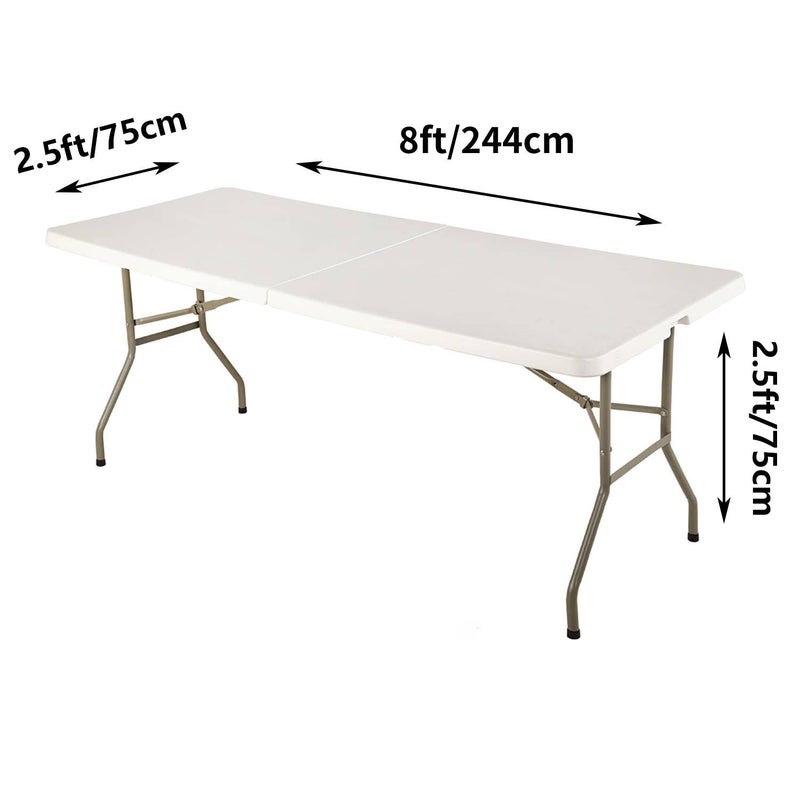 LZY Spandex Fitted Stretch Table Cover for 6 ft or 4ft or 8ft Folding Table  Rectangular Cocktail Tablecover  Perfect for Party and Banquet - Image 5
