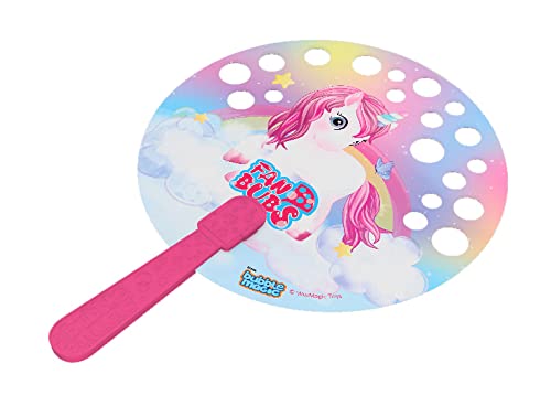 Bubble Magic Fan Bubs Unicorn, Bubble Solution with Hand Fan for The Kids 3 Years and Above, Multicolor, (FB50001) - Image 4