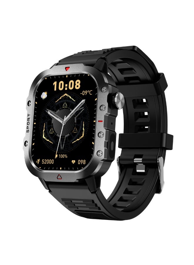 Bonic Smartwatch - Business Smartwatch, Waterproof Fitness Watch, Bluetooth Call, Men's Smartwatch, Zinc Alloy Vacuum Plated, Heart Rate Monitor, Women's Smartwatch - Image 1