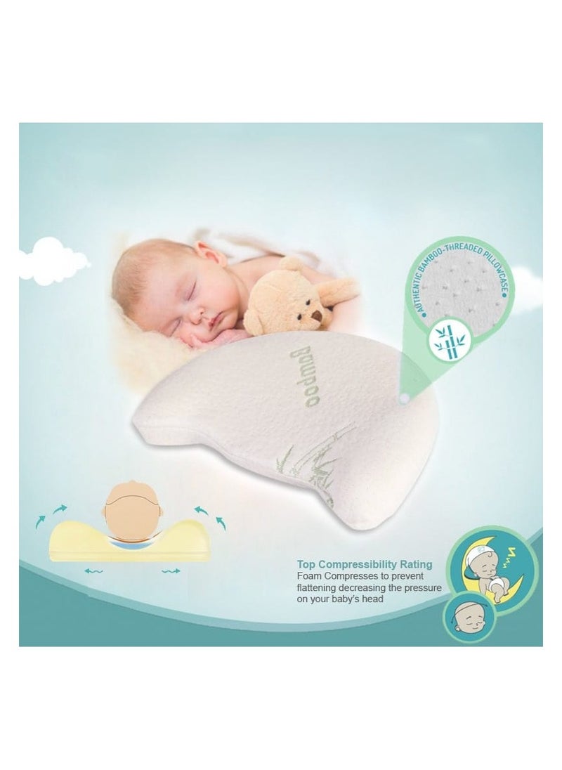 Plush CP Plush Memory Foam Head and Neck Support Baby Pillow  - Image 3