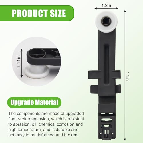 SZHY-LINK W10571738 Dishwasher Upper Dishrack Adjuster and Wheel Assembly Replacement for Whirlpool Maytag Dishwasher PS11756470, WPW10571738,AP6023130, 3449627 (2pack) - Image 3