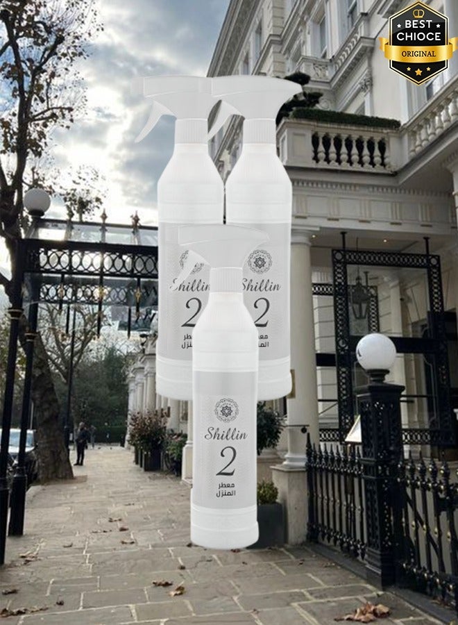 Banafa 3 Pieces Shillin 2 Air Freshner 500ml - Image 1