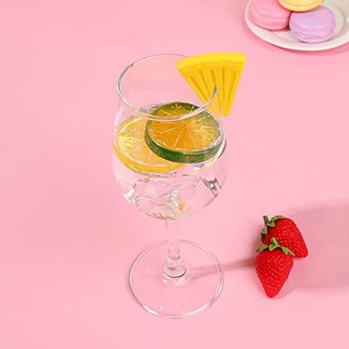 Okuyonic Wine Glass Marker, Identifier 6pcs Drink Glass Labels for Bars - Image 5