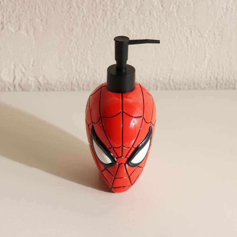 Pan Home Disney Spiderman Soap Dispenser 10x9.5x17cm - Red - 166TRC9901149 - Image 2