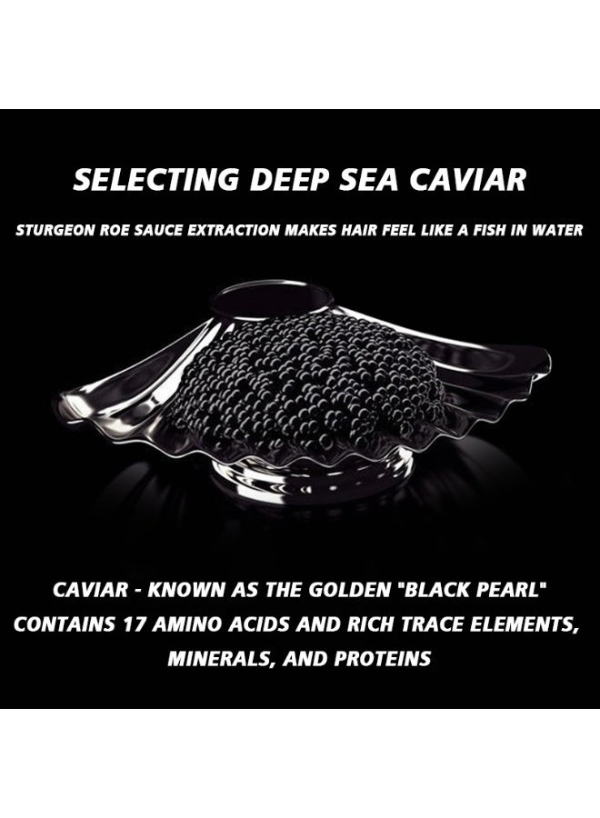 MIXIA Caviar Hair Mask, Hair Conditioner, Repairs Damaged Hair, Nourishes and Smoothes Hair 500g - Image 2