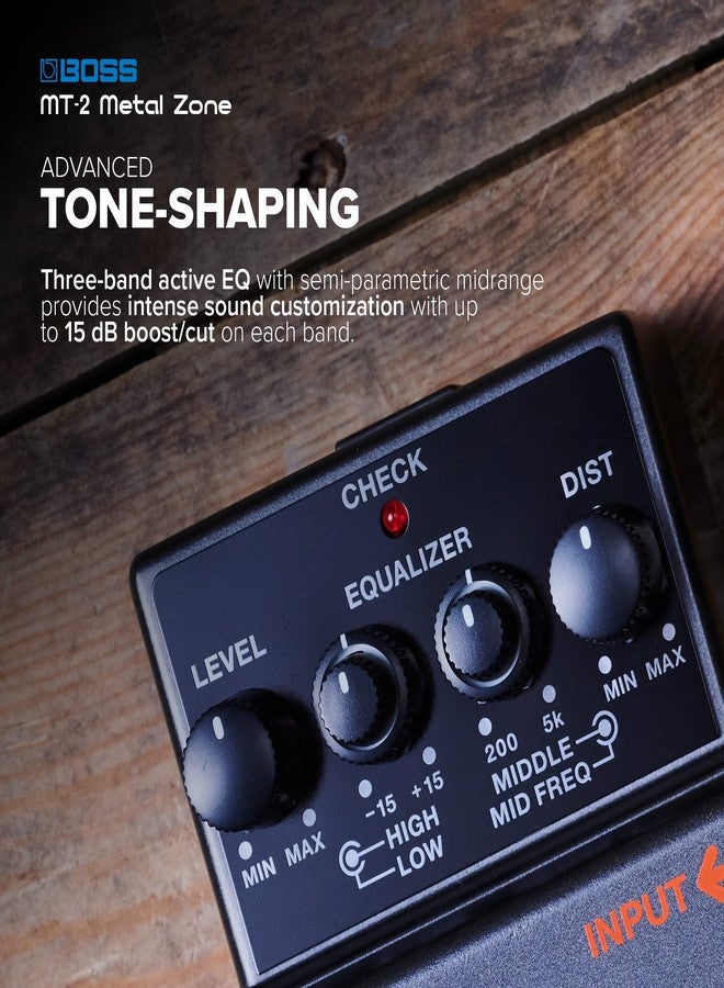 بوس دواسة تشويه الصوت BOSS MT-2 Metal Zone - Image 4